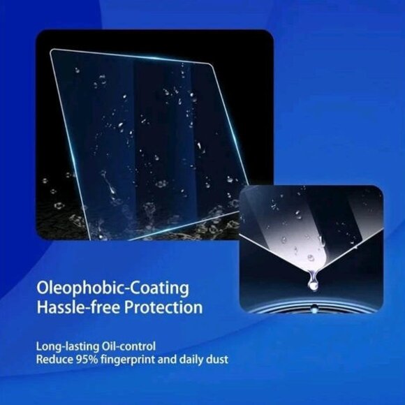 2024 Mercedes GLE Screen Protector 2020-24 GLE GLS 18-23 AMG GT 2PC Tempered Gla - Picture 6 of 11